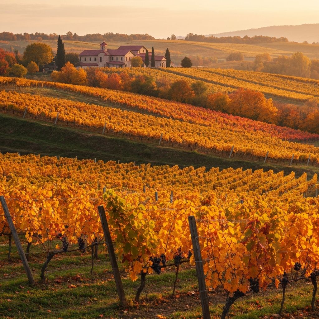 Осень в Грузии - виноградники Кахетии и Ртвели